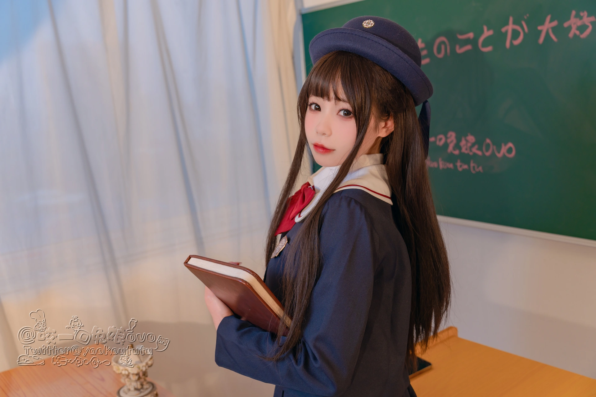咬一口兔娘(黏黏团子兔) – NO.030 入学式 2